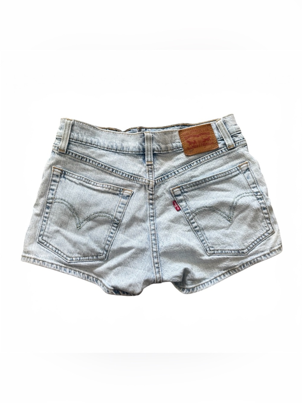 Levi's 501 Women's Light Blue Denim Jean Shorts